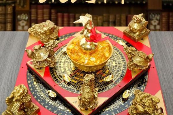 商场服装店风水摆聚宝盆招财