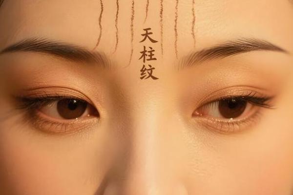 眉心八字纹
